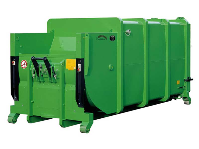 Müll-Press-Box MPB 906/907 für Abrollkipper